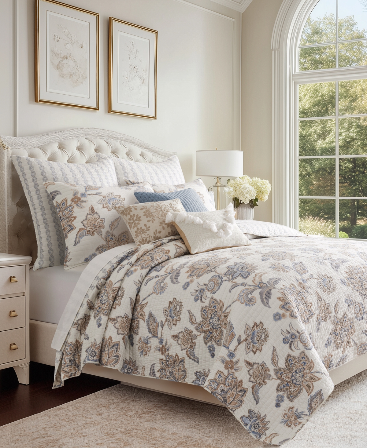 Levtex Selesta Reversible 2-pc. Quilt Set, Twin/twin Xl In Blue