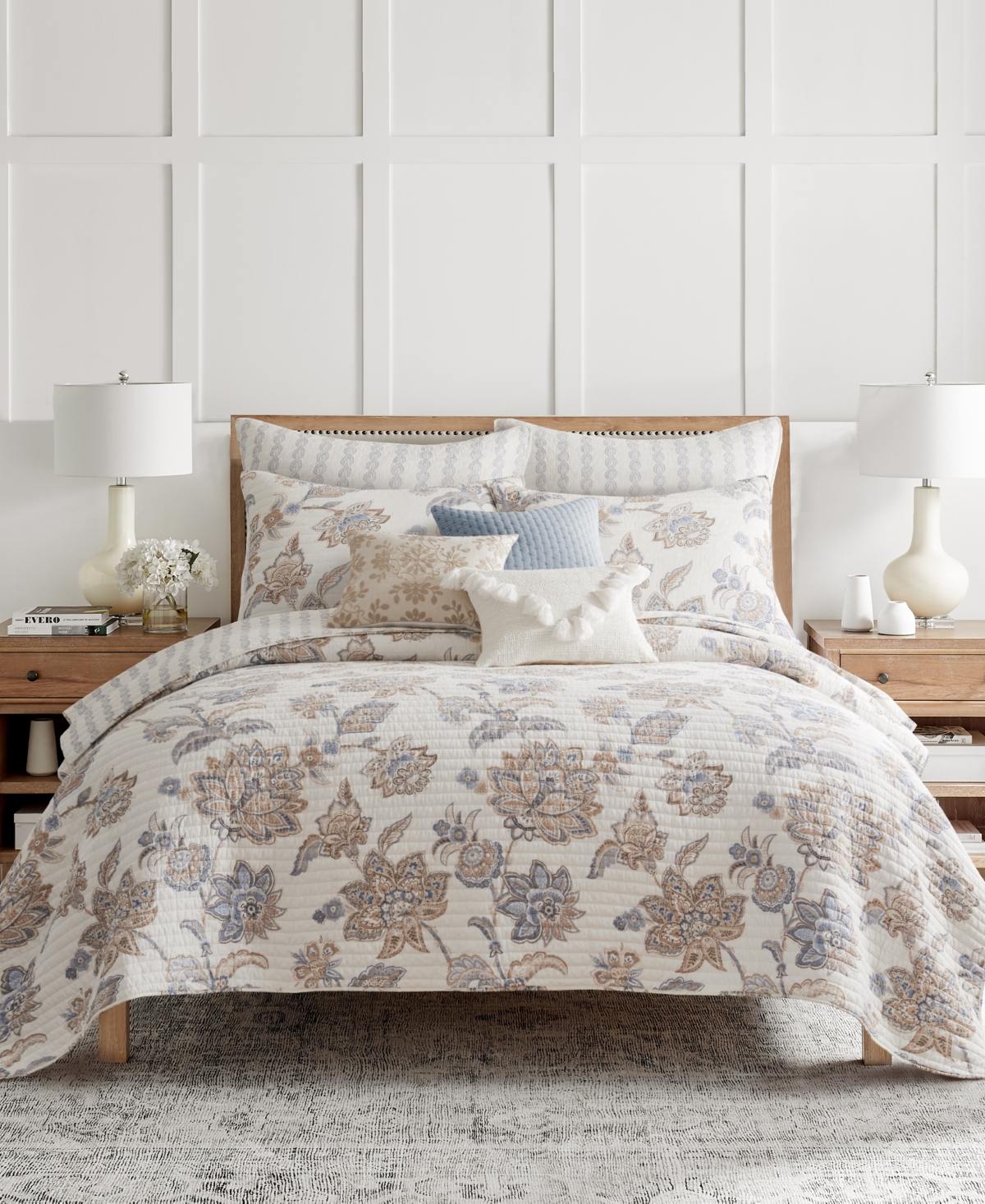 Levtex Selesta Reversible 2-pc. Quilt Set, Twin/twin Xl In Blue