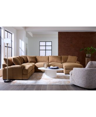 Macy's Rhyder Fabric Sectional Collection Exclusively At Macys