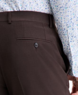 Men's Slim-Fit Solid Wool-Blend Suit Separate Pants, Exclusively at Macy's