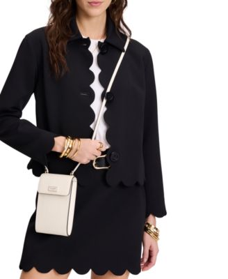 kate spade new york - Serena Mini Leather Phone Crossbody Bag