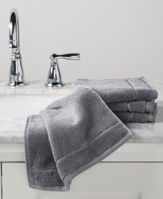 Arch Studio Quick Dry Washcloth 4-Pack, Exclusively at Macy's