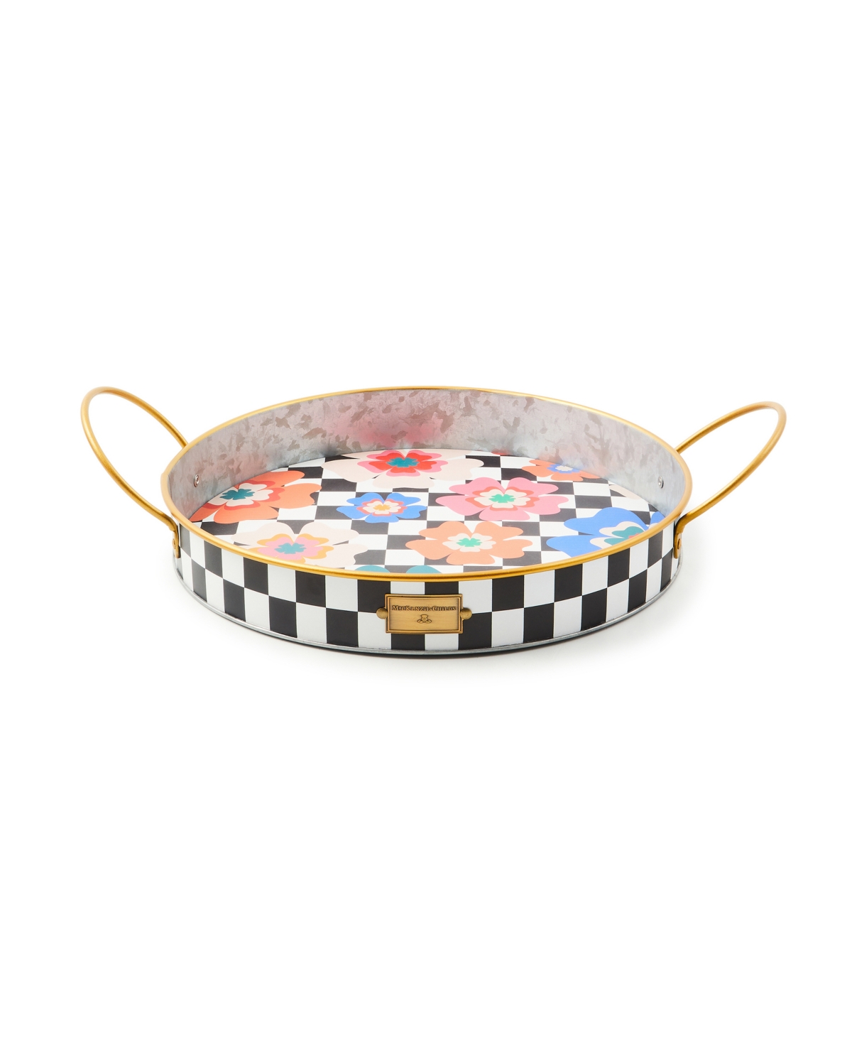 Mackenzie-childs Dolce Vita Serving Trays, Set Of 2 In Multi
