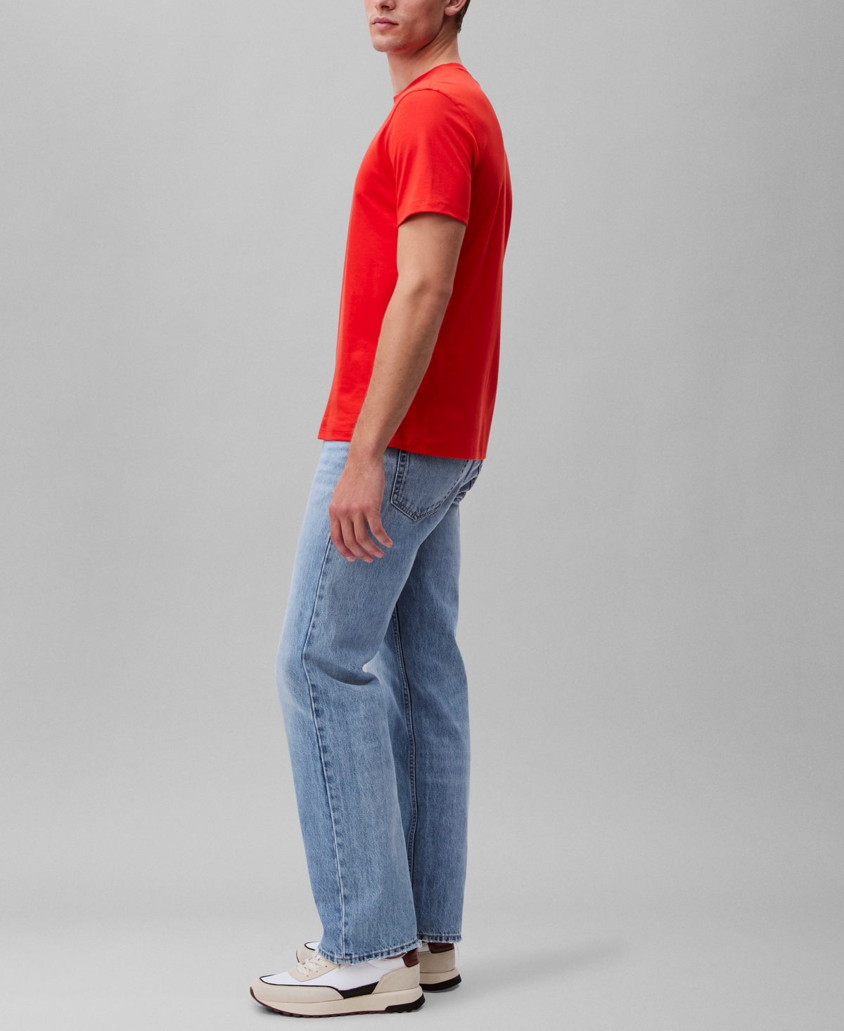 Calvin Klein Men's Short Sleeve Supima Cotton Interlock T-shirt In Red