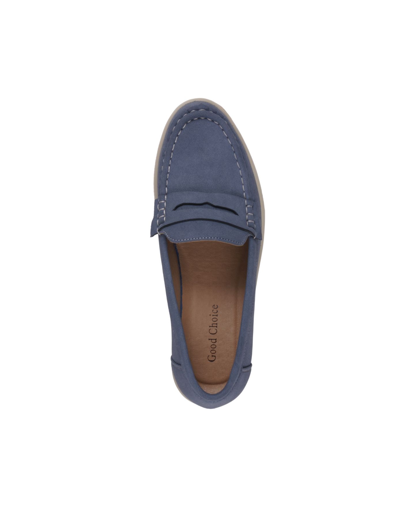Женские туфли GC Shoes Fallon Lug Sole Penny, цвет: Синий — фото 4