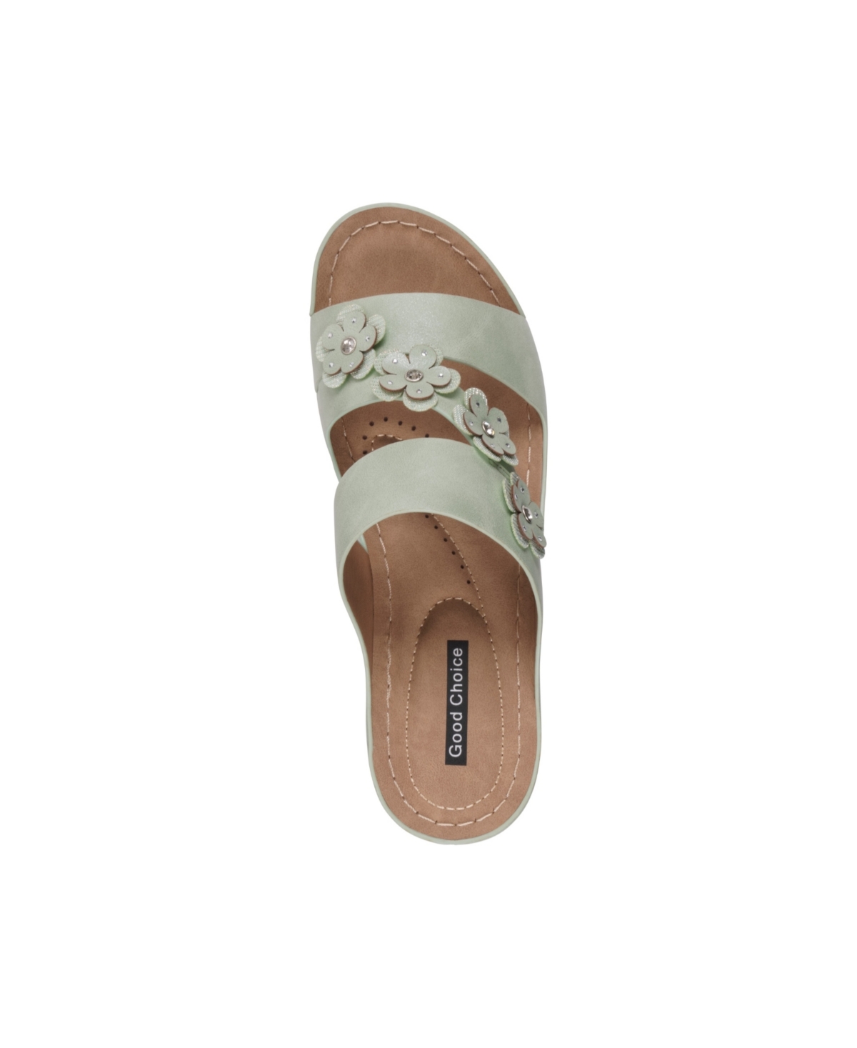 Gc Shoes Halia Wedge Sandal In Sage