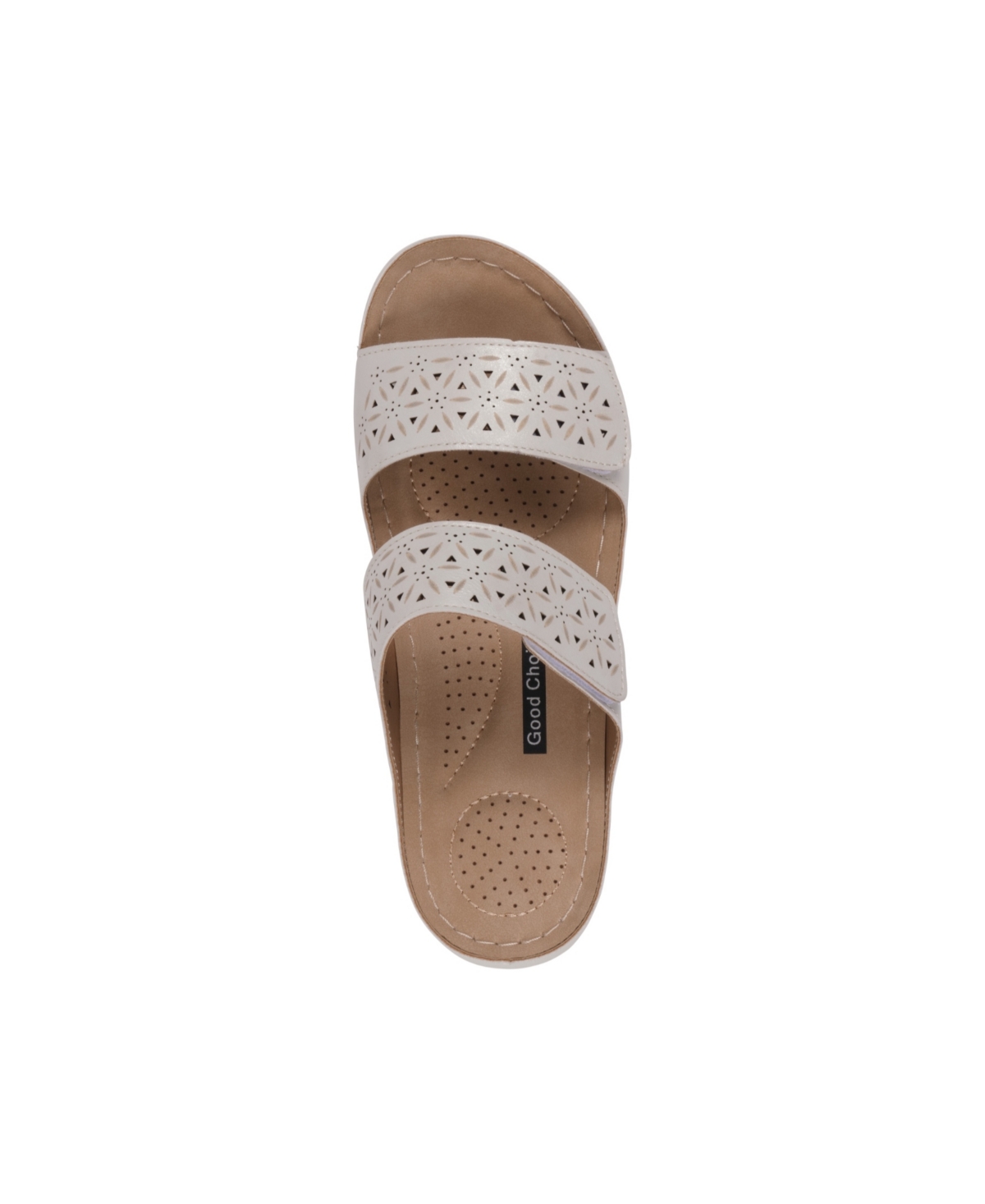 Gc Shoes Verna Slide Sandal In Silver