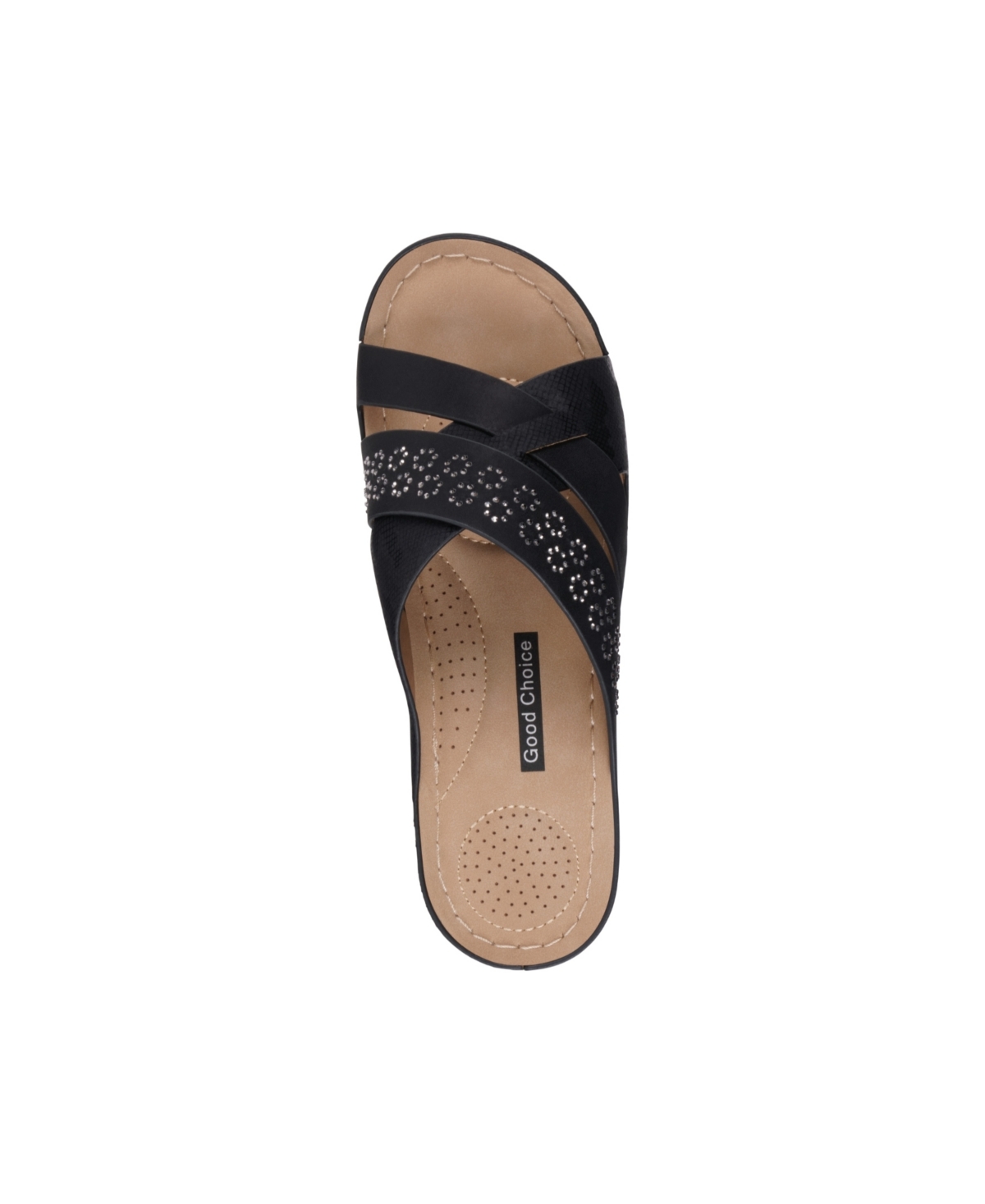 Gc Shoes Soraya Wedge Sandal In Black