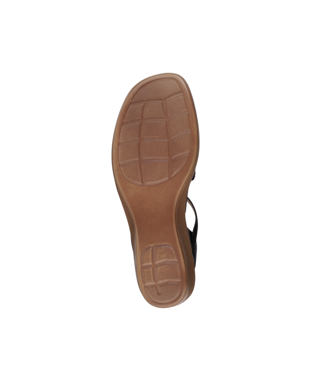 Gc Shoes Fia Buckle Wedge Sandal In Black