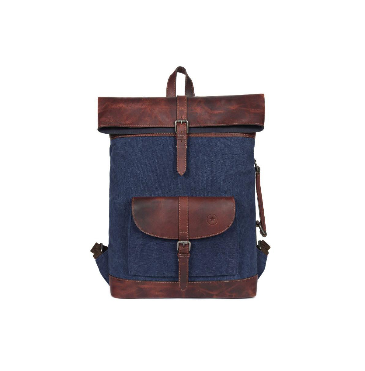 Swiftpack Leather & Canvas Backpack