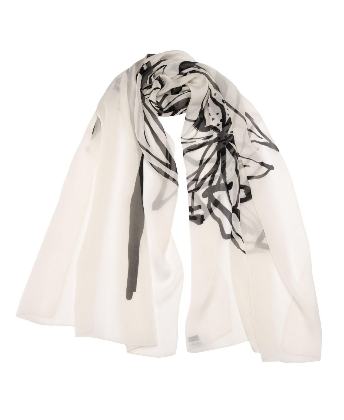 Nina - Silk Scarf/Shawl for Women - Deep teal