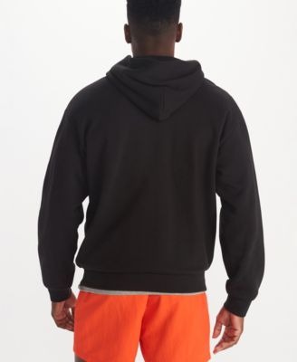 Men's MMW Logo Fleece Pullover Hoodie Sweatshirt