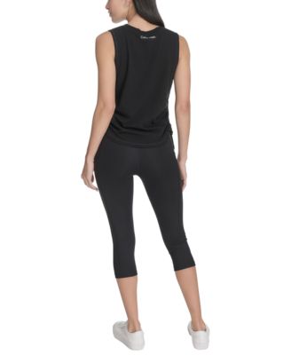 Women's Ruched Side-Tie Tank Top