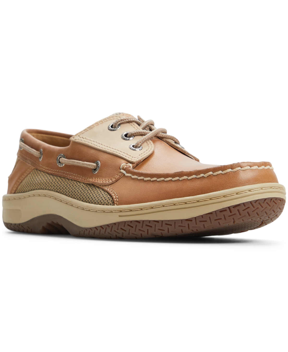 Men's Billfish 3-Eye Boat Shoe - Light brown