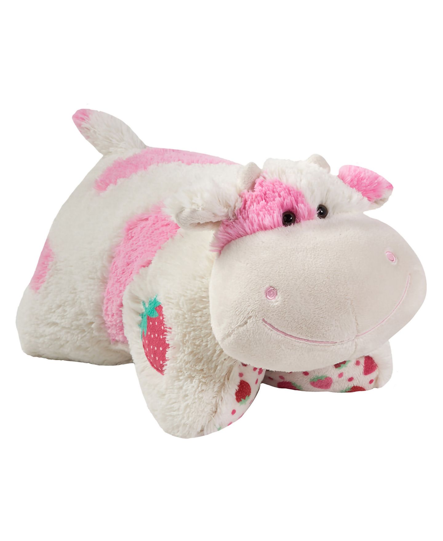 Детская мягкая игрушка Pillow Pets Sweet Scented Strawberry Cow 16" Plush — фото 1