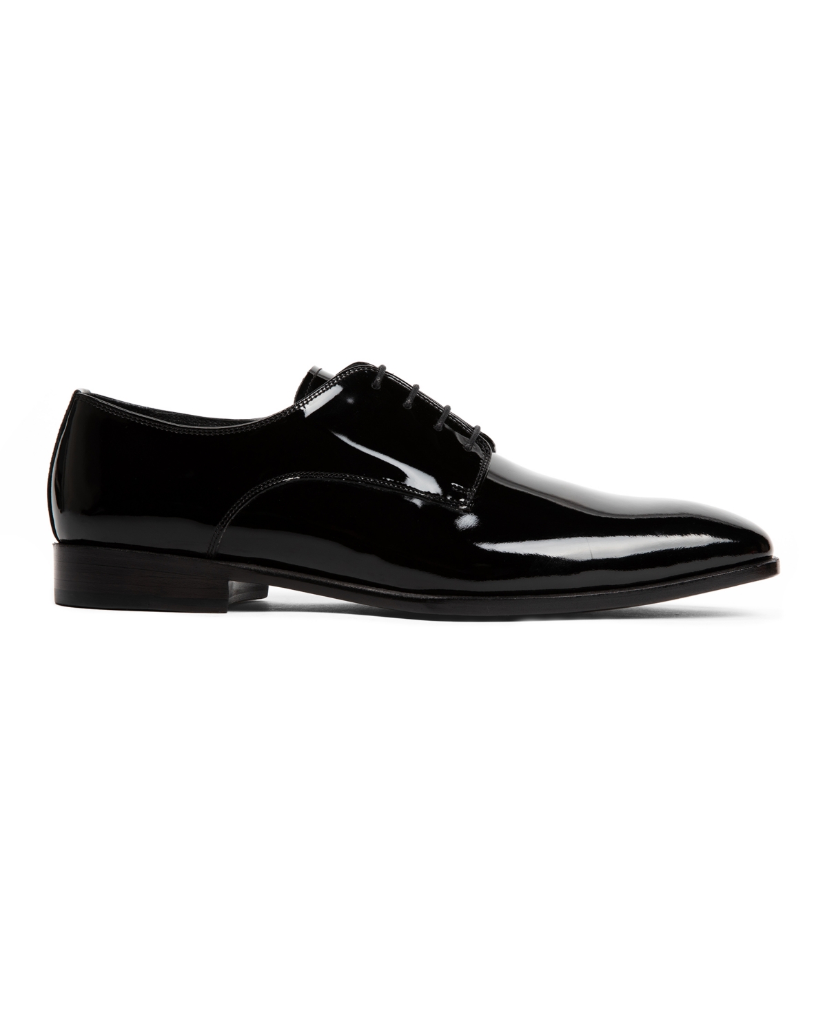 Anthony Veer Men's Prestige Tuxedo Derby Oxfords In Onyx Shine