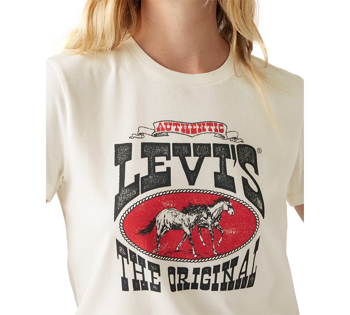 Levi's Women's Perfect Graphic Logo Cotton T-shirt
