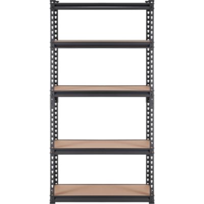 5 Tier Heavy Duty Storage Shelving Unit 2000 lbs Capacity Adjustable Garage Shelves Metal Organizer