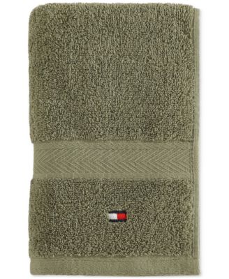 Modern American Solid Cotton Hand Towel, 16" x 26"