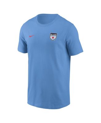 Men's Mallory Swanson Light Blue Chicago Red Stars Core Crew Neck T-Shirt