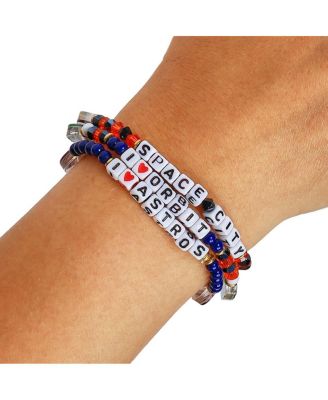 Houston Astros Friendship Bracelet, Set of 3