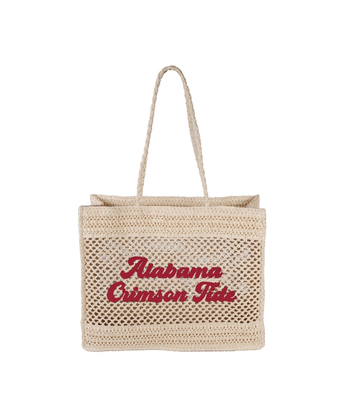 Alabama Crimson Tide Coastal Tote Bag - Tan