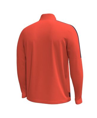 Men's Orange Auburn Tigers Playoff Performance Quarter-Zip Jacket