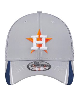Men's Gray Houston Astros Linear 39Thirty Flex-Fit Hat