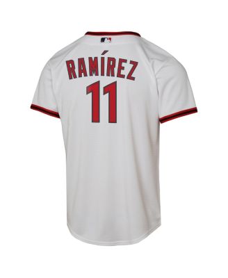 Big Boys and Girls Jose Ramirez White Cleveland Guardians Home Replica Player Jersey