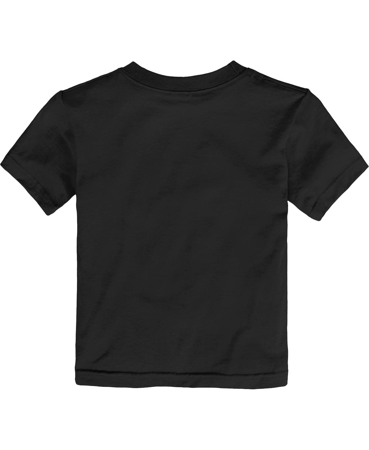 Nike Toddler Black Baltimore Ravens 2024 Afc North Division Champions Locker Room Trophy Collection T-shi In Black