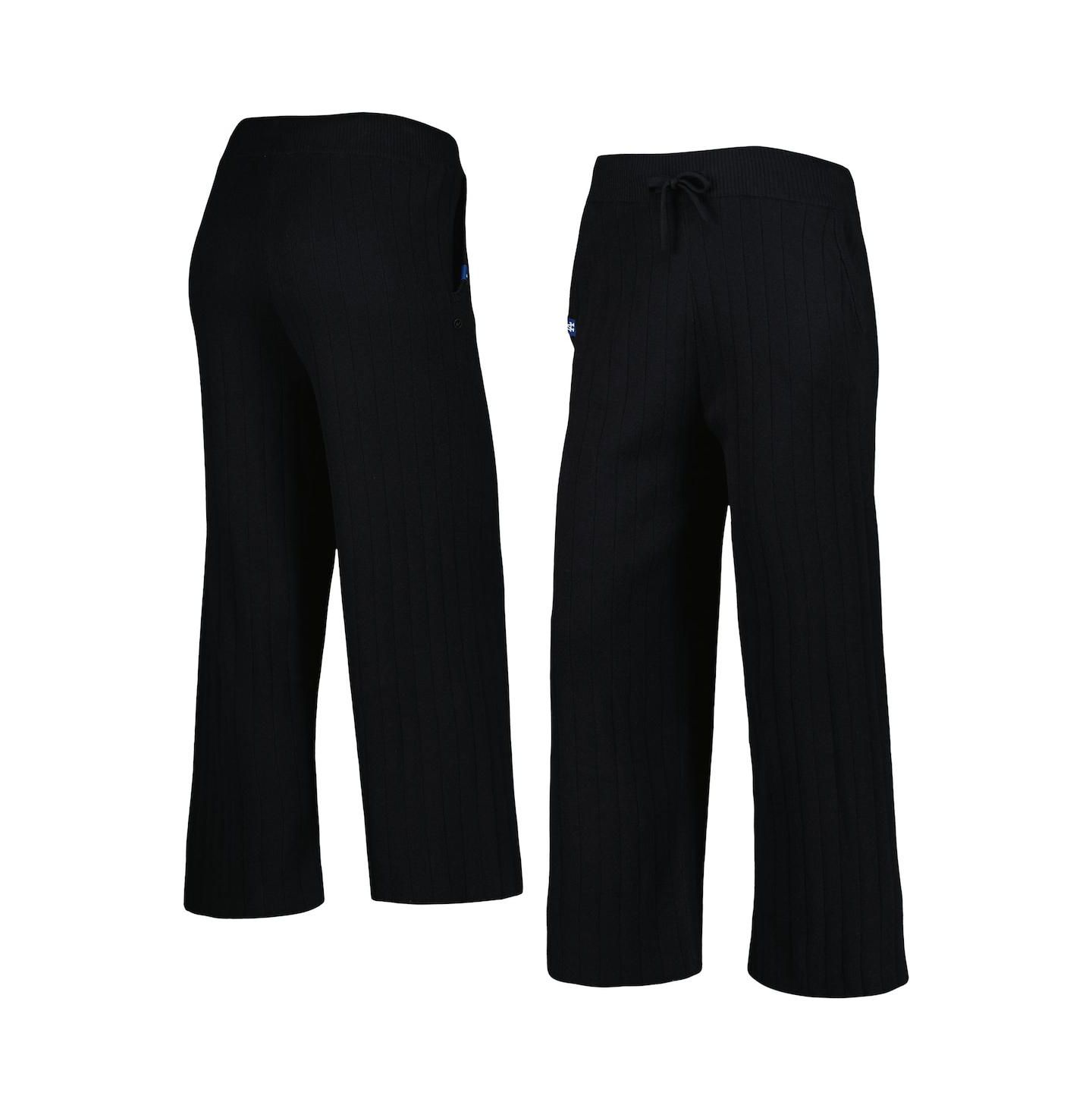 Женские брюки LevelWear Black Los Angeles Dodgers Dream Icon Knit — фото 1