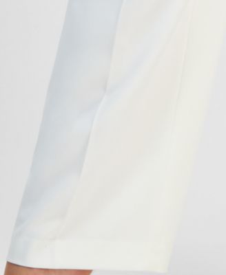 Plus Size Crepe Two-Button Jacket & Pull-On 2 Piece Pantsuit