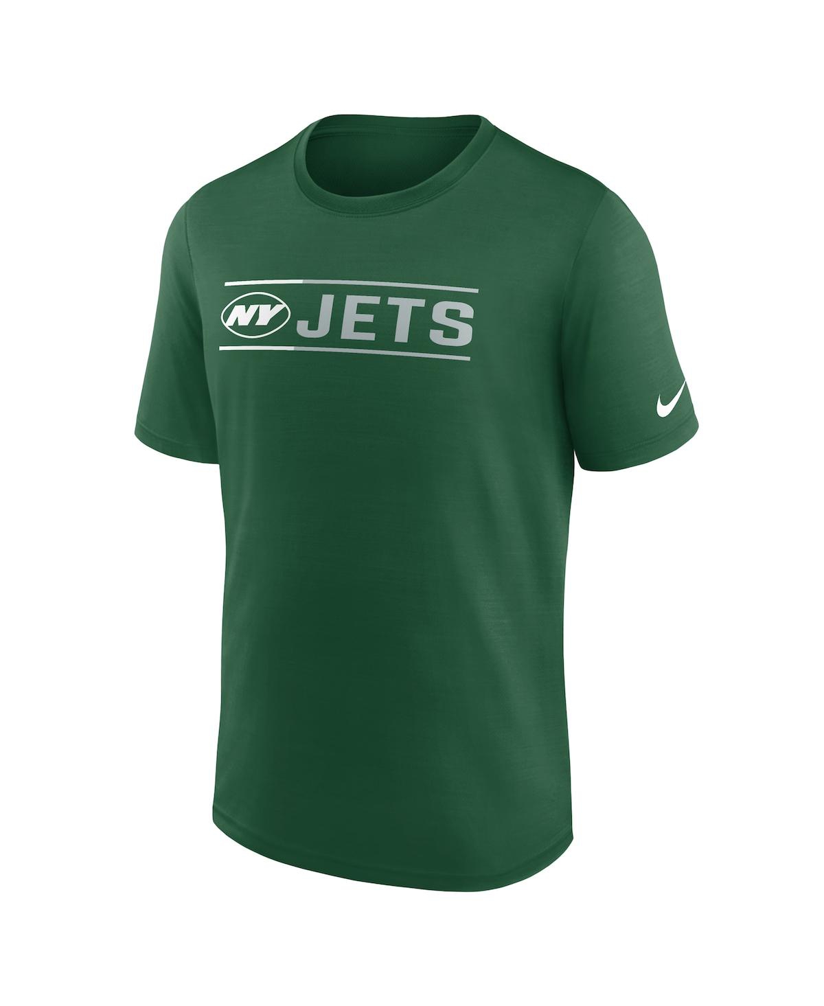 Nike Men's Green New York Jets Exceed Performance T-shirt In Green