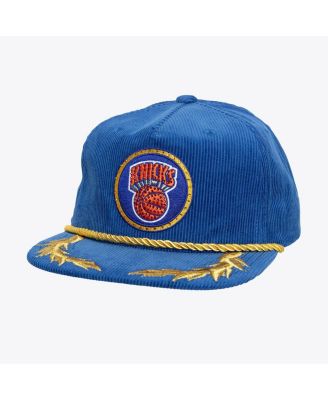 Mitchell & Ness - Women's x Dannijo Blue New York Knicks Deadstock Cord Snapback Hat
