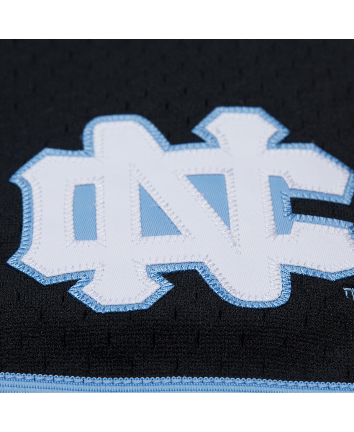 Mitchell & Ness Men's Black North Carolina Tar Heels On The Clock Full-Button Fashion Jersey