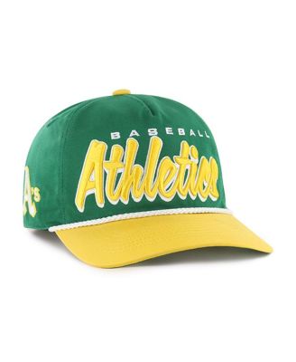 '47 Brand - Men's Kelly Green Athletics Dropshadow Rope Hitch Adjustable Hat