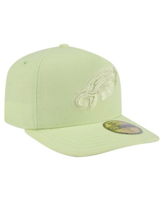 Men's Green Philadelphia Eagles Color Pack A-Frame 59FIFTY Fitted Hat