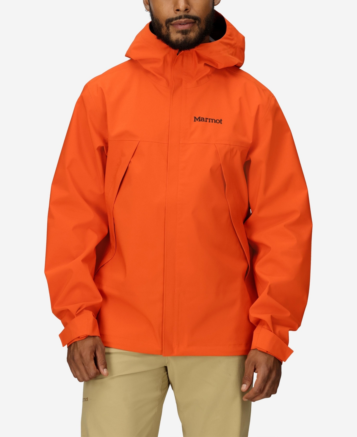 Men's PreCip Pro Jacket - Red sun