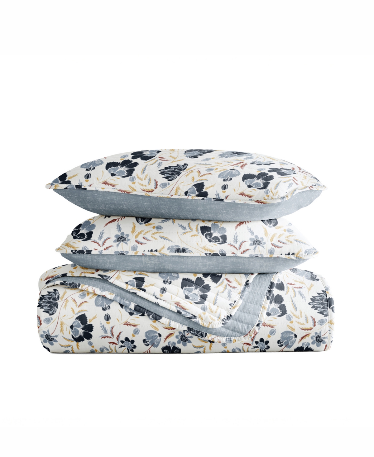 Ienjoy Home French Jacobean Reversible 2-pc. Quilt Set, Twin/twin Xl
