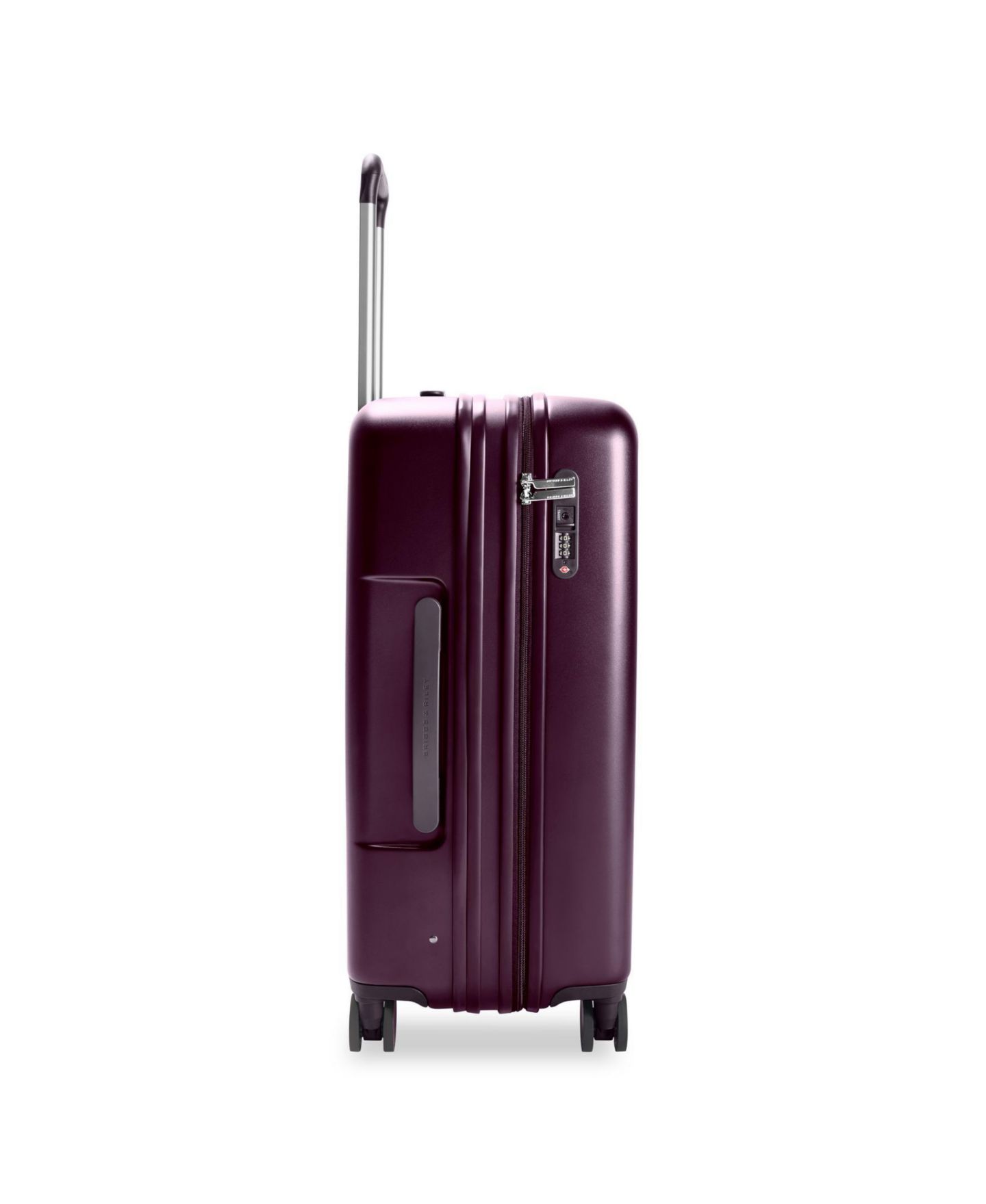 Чемодан Briggs & Riley 27" Sympatico Medium Expandable Spinner, цвет: Сливовый — фото 5