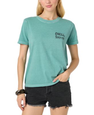O'Neill - Juniors' Seaspray Short-Sleeve Cotton Graphic T-Shirt
