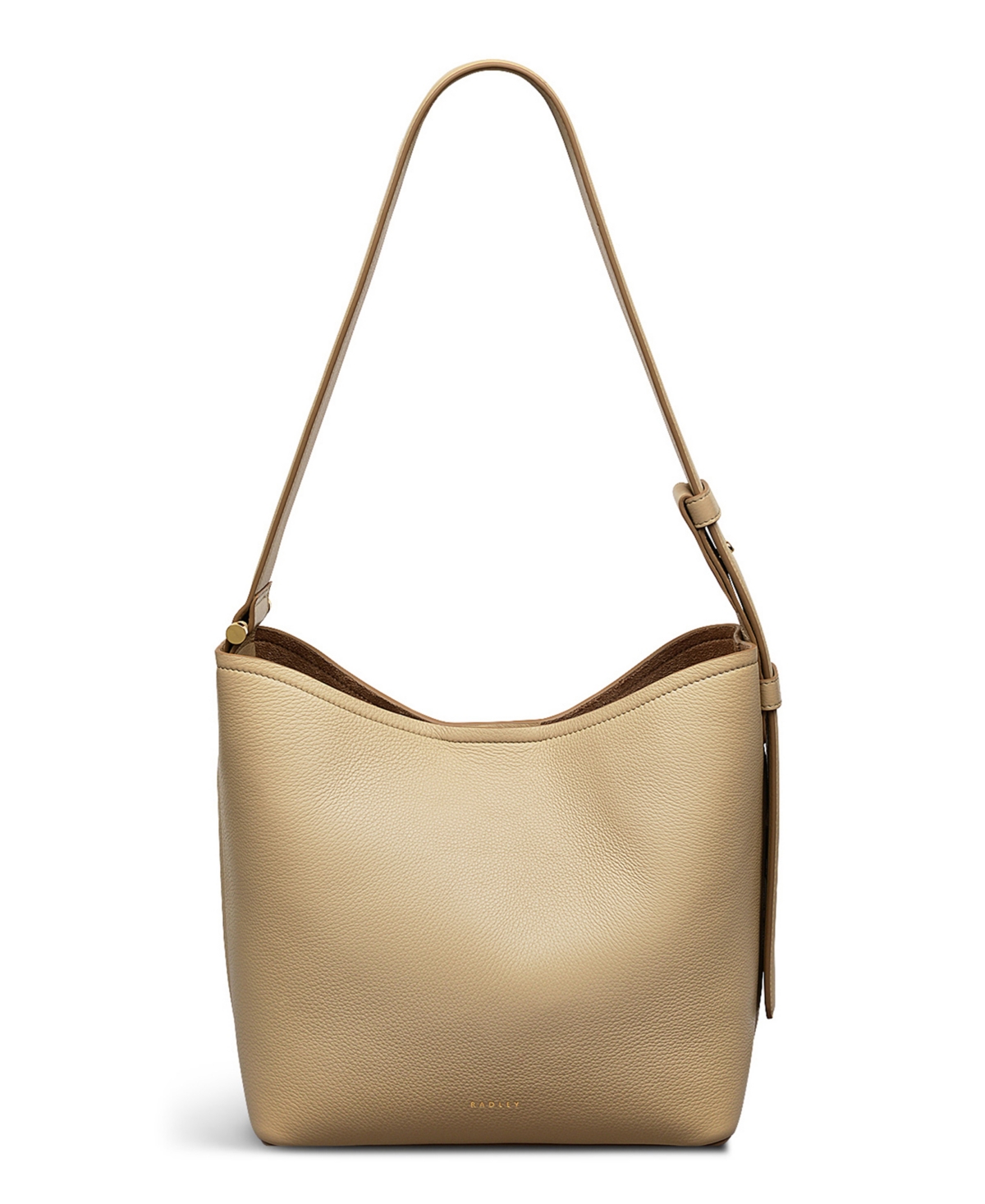Radley London Bathurst Mews Medium Zip Top Shoulder Bag In Stone