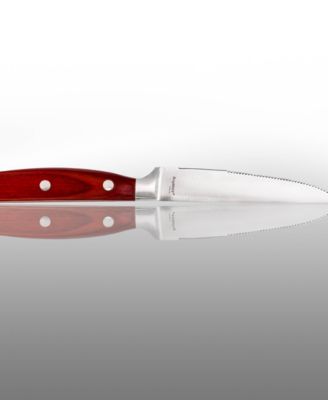 Pakka Wood 9-Piece Steak Carving Knife Set