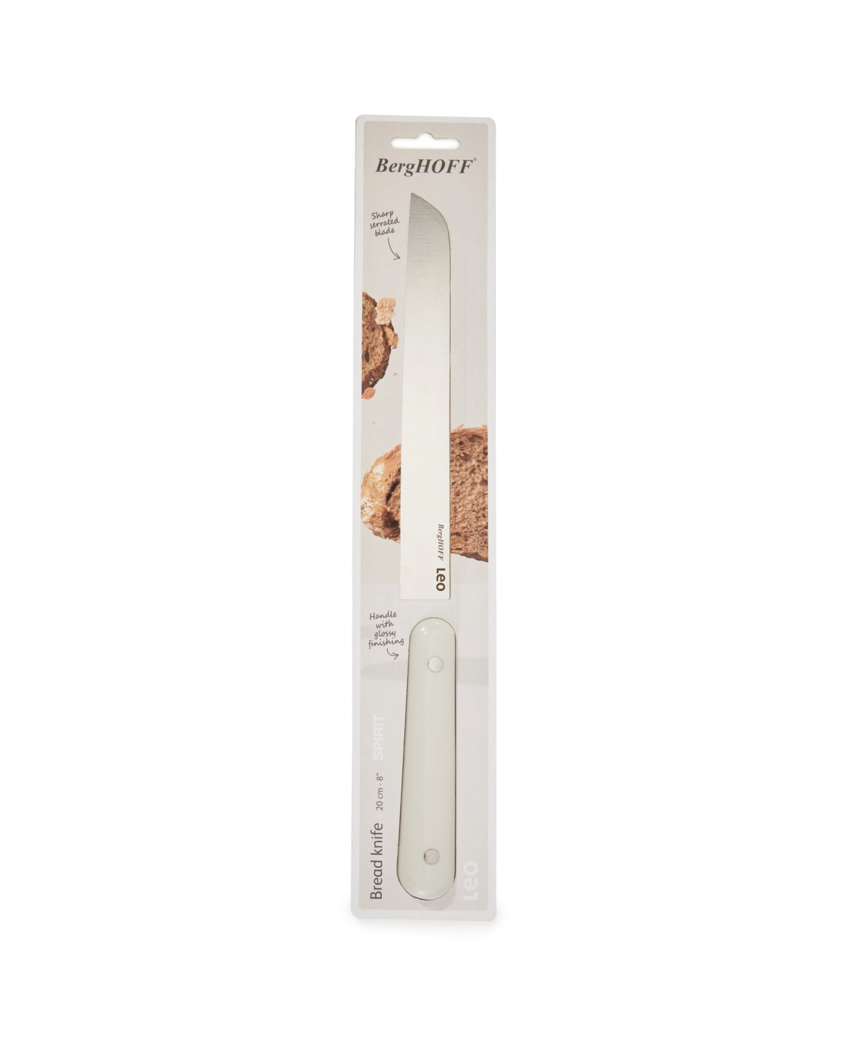 Berghoff Leo Glints 8" Bread Knife In Spirit