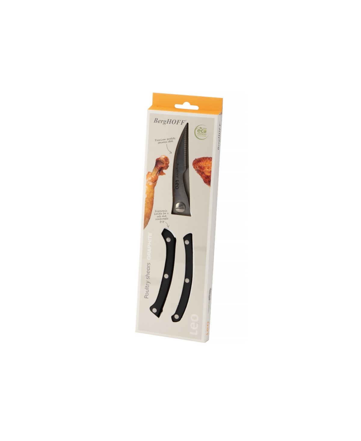 Berghoff Leo Graphite 9.75" Poultry Shears In Black