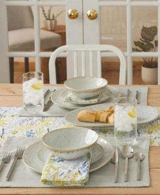 Blue Meadow Table Runner, 72" x 14"