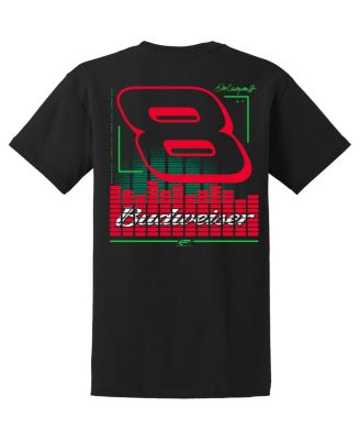 Men's Black Dale Earnhardt Jr. Budweiser Car T-Shirt