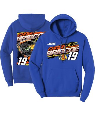 Joe Gibbs Racing Team Collection - Men's Royal Chase Briscoe Bass Pro Shops Car Pullover Hoodie