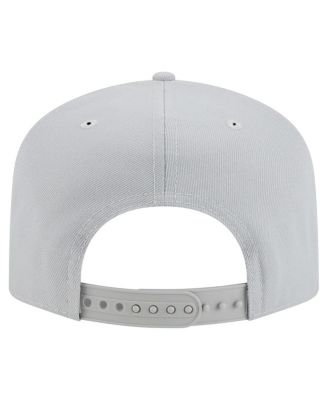 Men's Gray Golden State Warriors Colorpack A-Frame Pinch Front 9FIFTY Snapback Hat