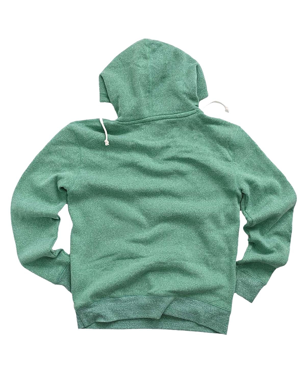 ROOTS OF FIGHT MEN'S GREEN SAN FRANCISCO DONS TRI-BLEND PULLOVER HOODIE 